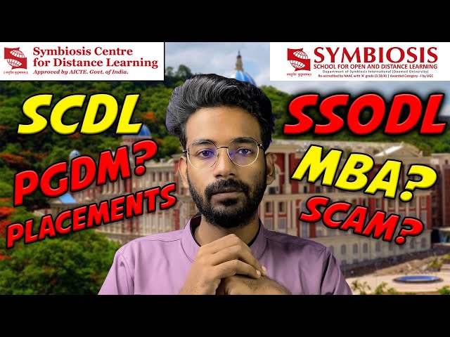 SCDL vs SSODL — Which Symbiosis Online MBA Should You Choose? | Honest Comparison