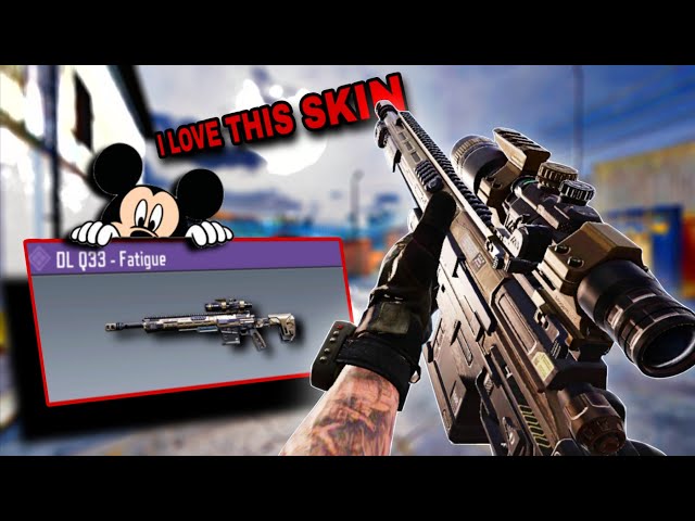 Using The Most Expensive EPIC DL Q33 Skin In CODM (Mickey Mouse Voice)
