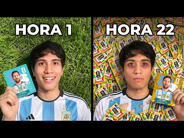 I COMPLETED THE WORLD CUP STICKER ALBUM IN 1 DAY