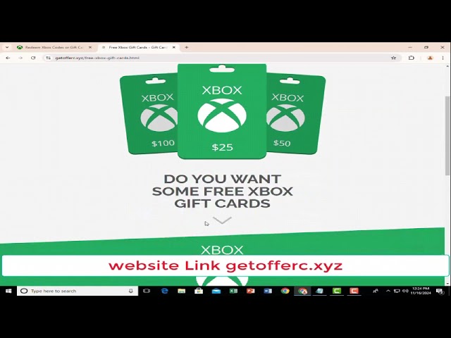 Xbox Free Gift Cards Codes 2026 | $100 Xbox Gift Card Code Redeem. Free gift card xbox Xbox 💯
