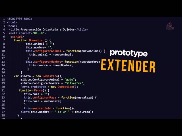 28.- Curso de JavaScript para principiantes. Crear Herencias con prototype.