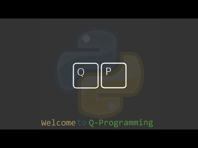 Welcome to Q-Programming