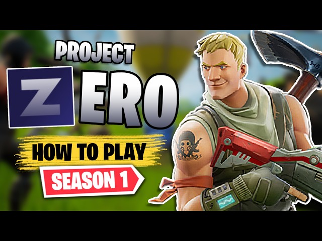 How to Play OG Fortnite Season 1 in 2026! (Project Zero Tutorial)