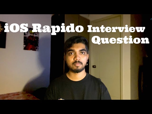 iOS Rapido Machine Coding Round | Assignment Question | SDE 1