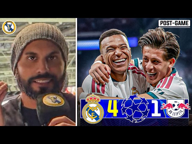 Real Madrid 4 - 1 RB Leipzig, Post-game Reaction, Champions League 2026 - 2027