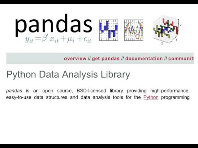 Data Analysis with Python Pandas