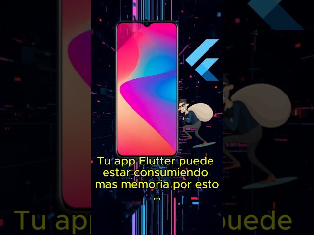 Así evitas desperdiciar memoria en Flutter #tecnologia #aplicación #smartphone