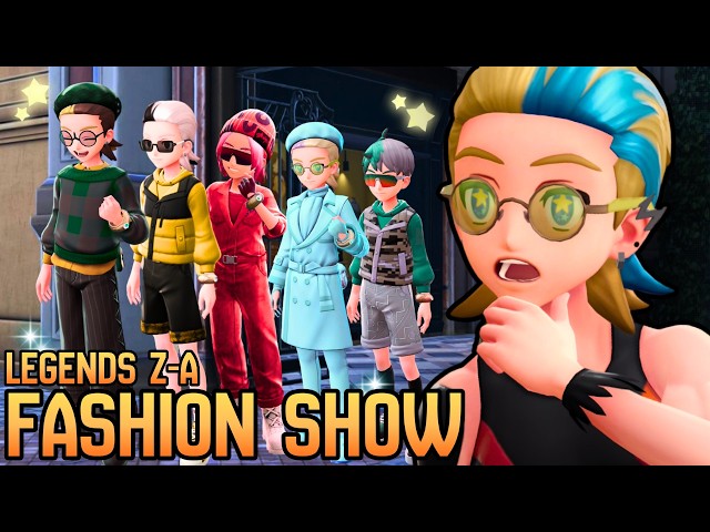 Shiny Hunting But its a Fashion Show!!!! - Pokemon Legends Z-A