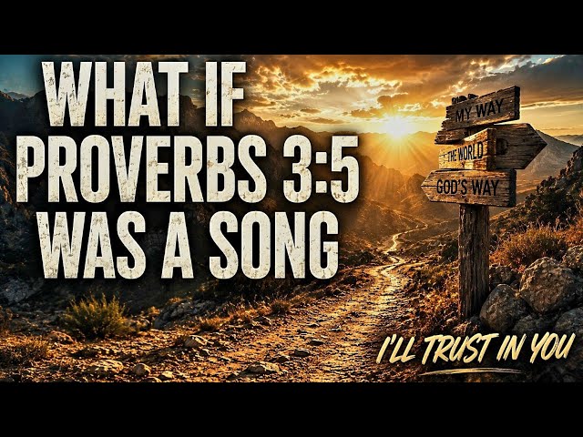 Proverbs 3:5 Like You’ve Never Heard It (I’ll Trust in You — Outlaw Gospel Blues)