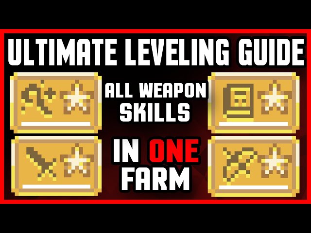 BEST Weapon Skill POWERLEVEL! (4 Skills in 1 Farm)