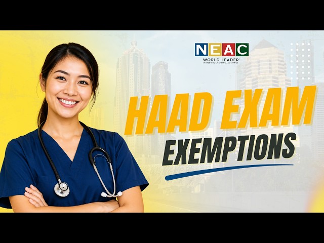 The  HAAD Exam Exemptions