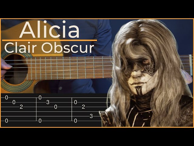 Alicia - Clair Obscur (Simple Guitar Tab)