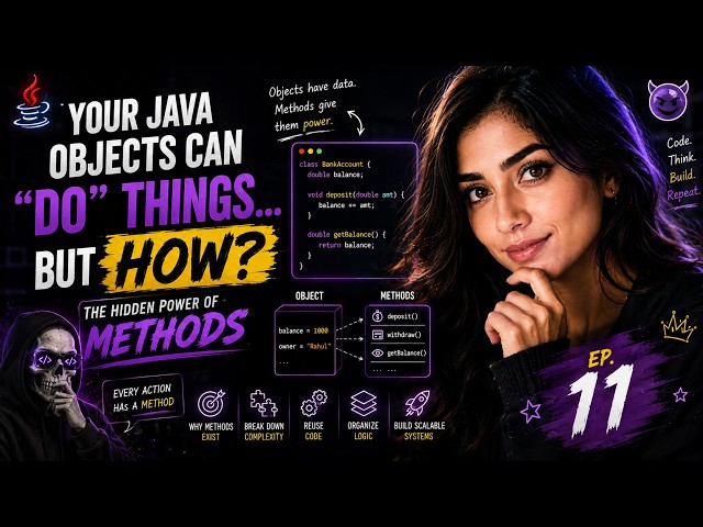 Your Java Objects Can “Do” Things… But HOW? The Hidden Power of Methods 🤯