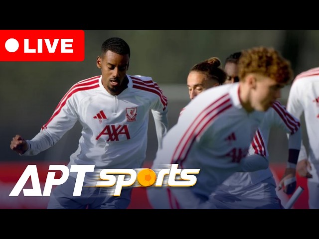 WATCH: Barcola, Wirtz, Isak and Van Dijk Lead Liverpool Training Session | APT Sports