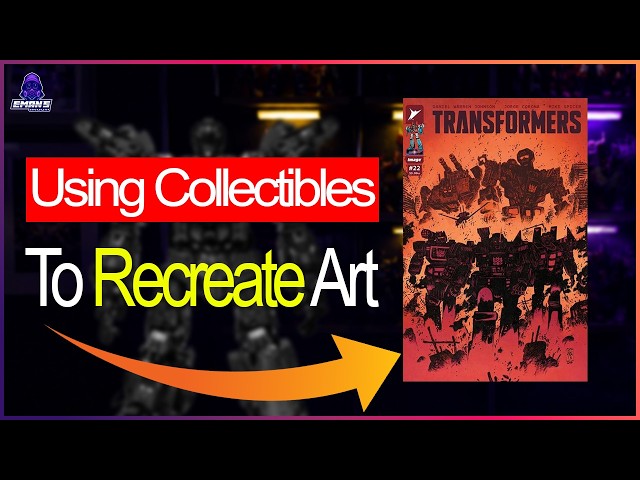 Toy Photography Challenge - Transformers Comic Cover Recreation