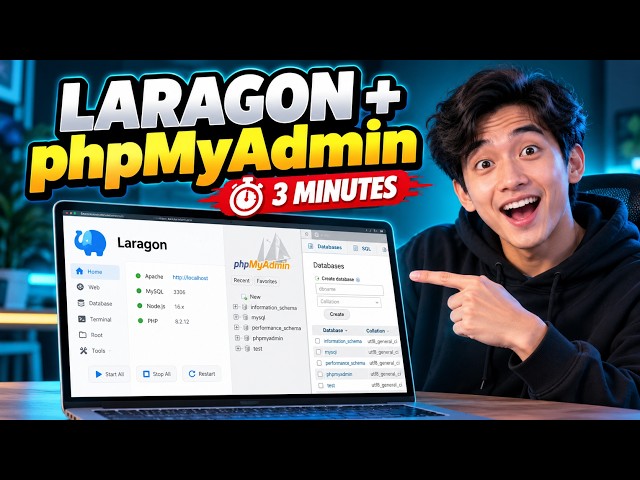 How to Install Laragon with phpMyAdmin on Windows