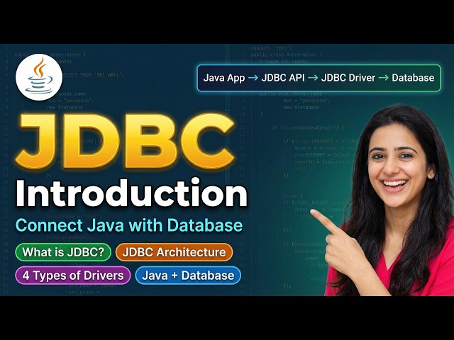 What is JDBC? | JDBC Introduction for Beginners 🔥 | Episode 1