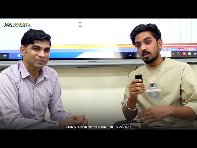 Rajasthan se Bhopal... Sapna ek hi - Mobile Repairing mein Expert banna!