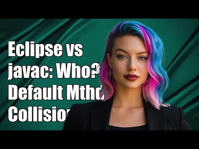 Eclipse/javac disagree on compiling signature with default method collision; who is right?