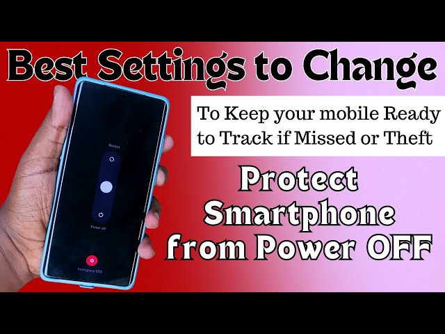 How to activate lock when power off OnePlus, Realme Phone