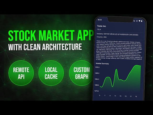 How to Build a Clean Architecture Stock Market App 📈 (Jetpack Compose, Caching, SOLID)