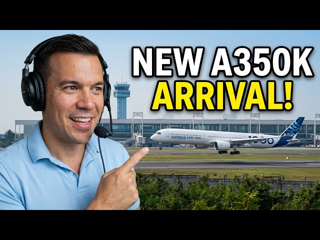 🔴 LIVE Manila Airport NEW A350K Arriving | Real ATC + Close Up Plane Spotting | RPLL