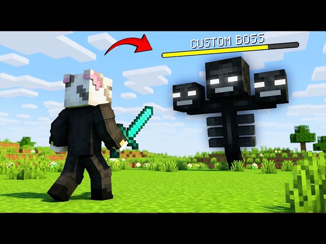 How I Made a Custom Boss in Minecraft!