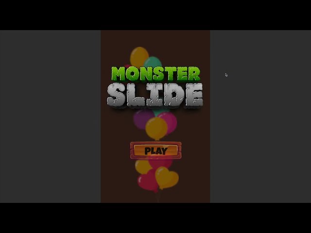 Monster Slide - Cross Platform Java Game Project Source Code