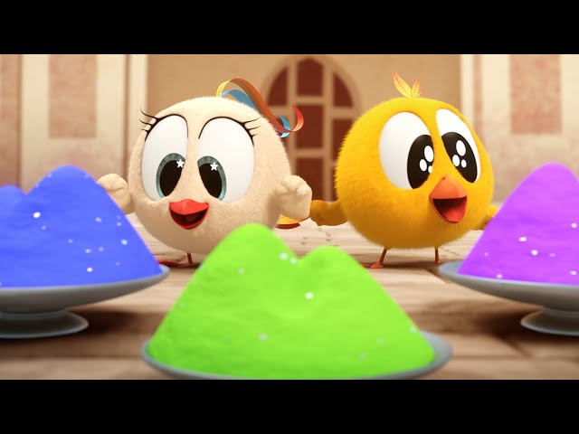 Onde está Chicky? TEMPORADA 3 🌈 A FESTA DAS CORES | Desenhos Animados Infantil