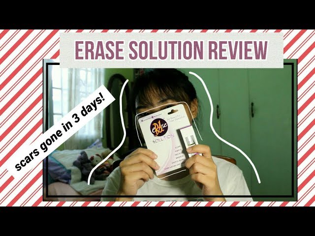 ERASE SOLUTION: Gumana in 3 days!!!!!!!!!!
