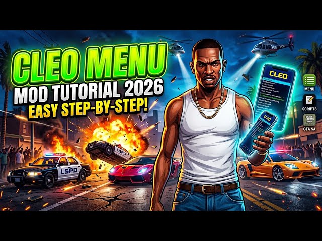 GTA San Andreas new mod menu 2026 easiest bike 100% working method 2026