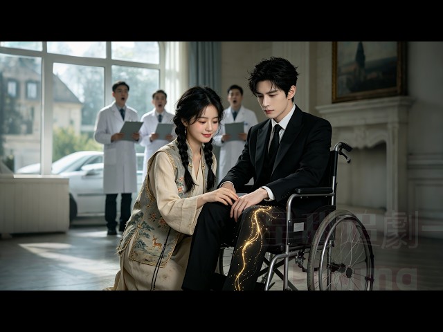 CEO paralyzed 18y,no doctors could help.beggar girl a touch let he stood up,stunning all!