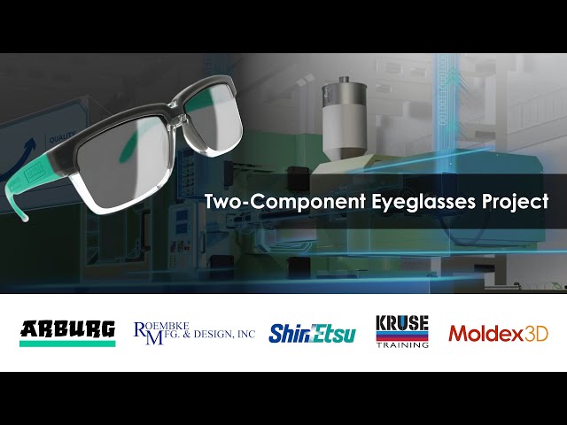 Arburg & ROEMBKE & Shin-Etsu & Kruse Training - Two-Component Eyeglasses Project