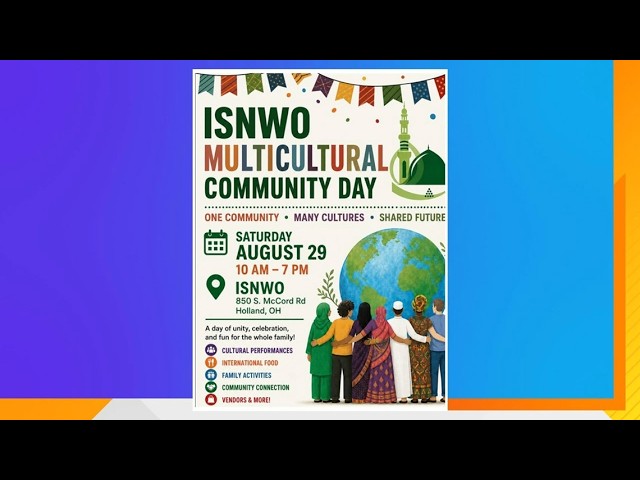 Islamic Society of Northwest Ohio Multicultural Community Day is Saturday | Good Day on WTOL 11