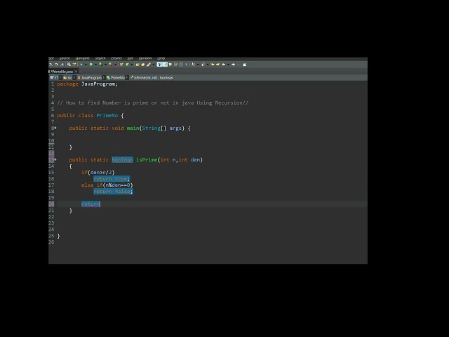 Java Interview Question #4 | Prime Number Using Recursion