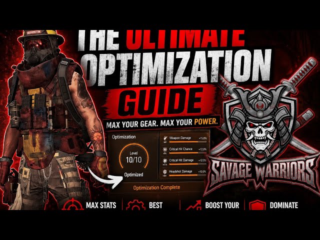 The ULTIMATE Optimization Guide (Max Your Build FAST!) in Division 2 | Complete Guide