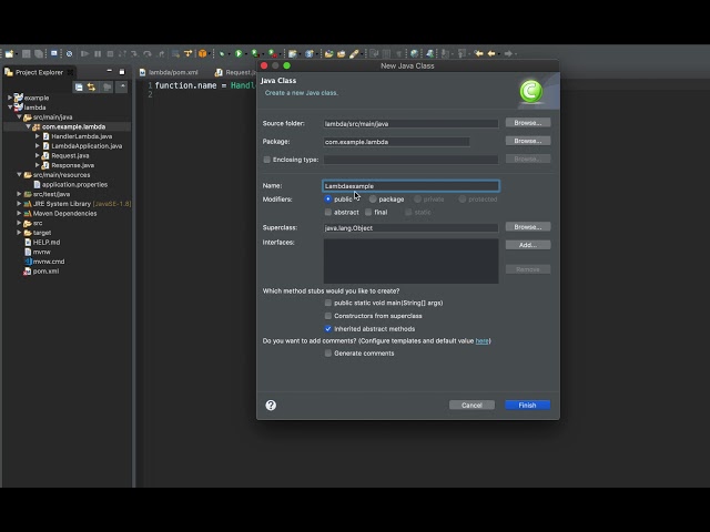 AWS Lambda con Java y Spring Boot