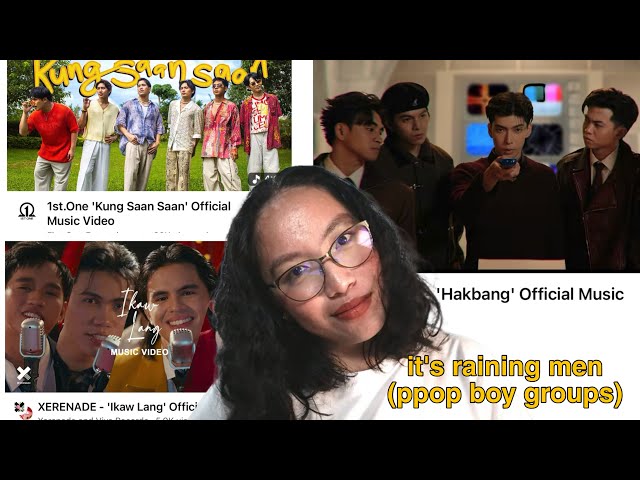 reacting to PPOP BOY GROUPS!  - 1STONE, WRIVE & XERENADE