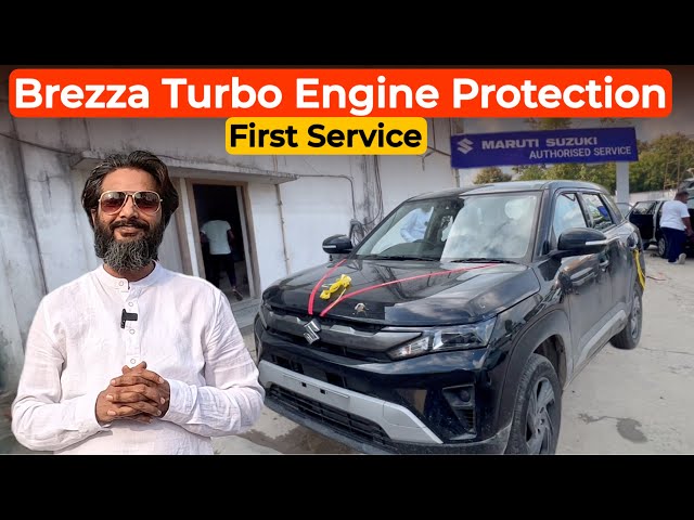 Brezza Turbo First Service Maintenance & 3000 Km Overall Experience By Technical Gyan 
