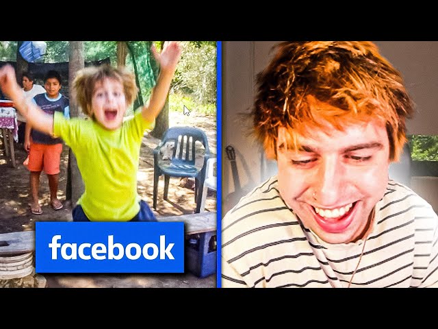 LOOKING AT MY FACEBOOK FROM WHEN I WAS LITTLE