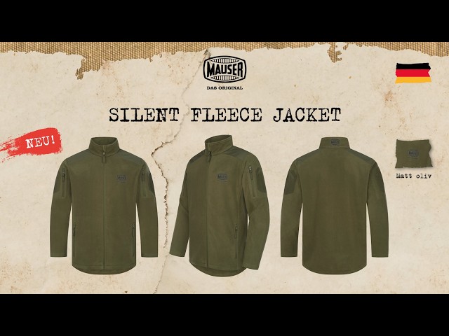 💥MAUSER Silent Fleece Jacket | Die MAUSER Originals Collection 2026