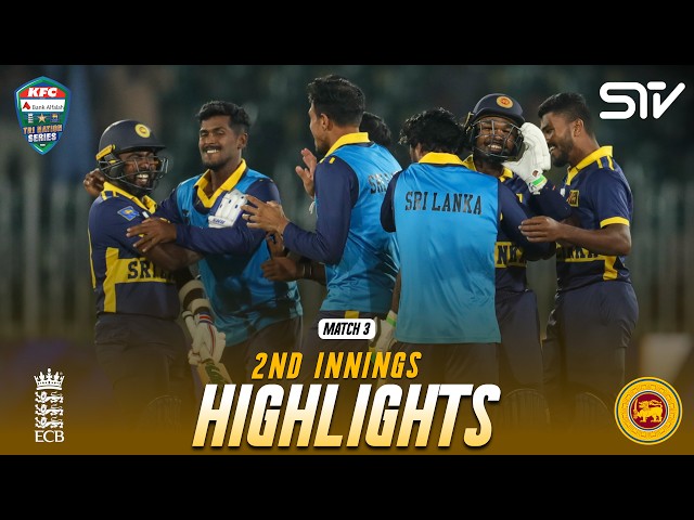 2nd Innings Highlights | England vs Sri Lanka | Match 3 | ODI Tri-Series 2026 | PCB | M9S1H