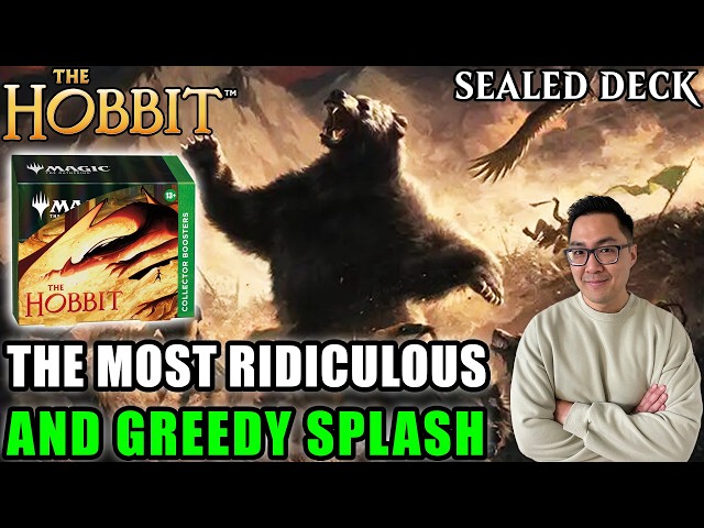 The Most Ridiculous And Greedy Splash | The Hobbit Sealed Deck | MTG Arena