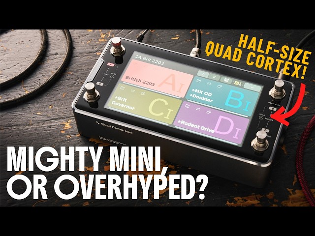 Neural DSP Quad Cortex mini - Guitar World demo
