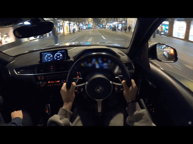 BMW M140i 500HP B58 POV TERRORISING CENTRAL LONDON (PULLED OVER) 🚨💨
