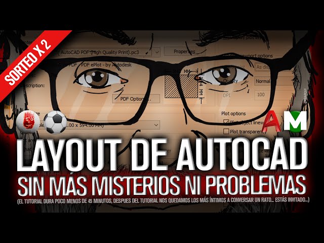🖨️ AutoCAD Layout Presentation TUTORIAL SPANISH paper space scale viewport window how to print