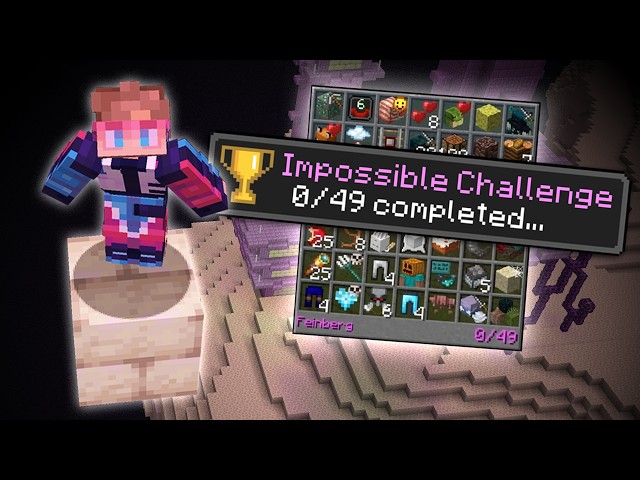 I tried Minecraft's hardest challenge