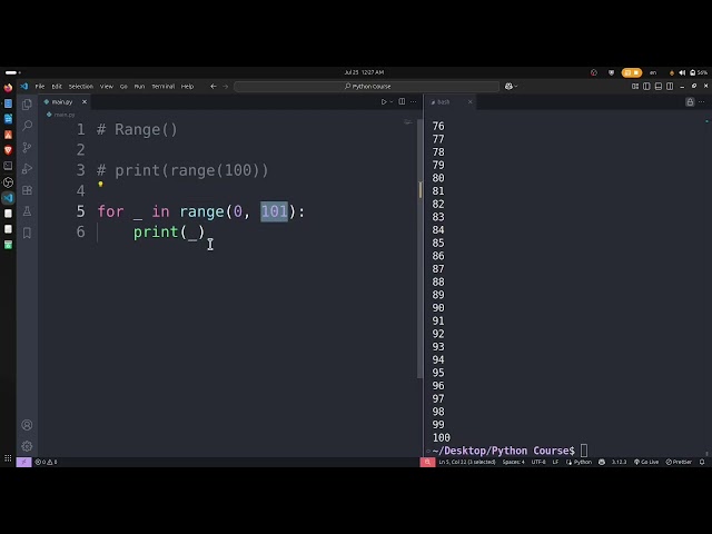 range() Function in Python Explained | Python Loops Made Easy**