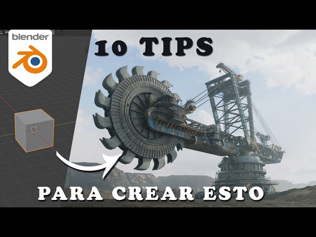 10 TIPS for modeling ANYTHING in Blender