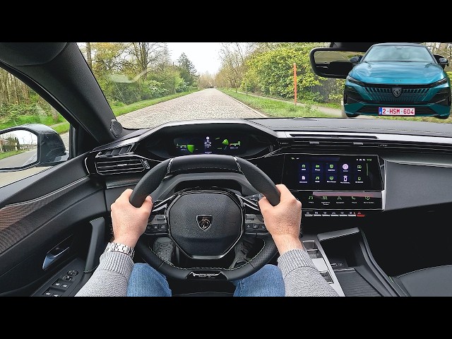 Peugeot 308 2026 POV Test Drive | Hybrid 145 hp